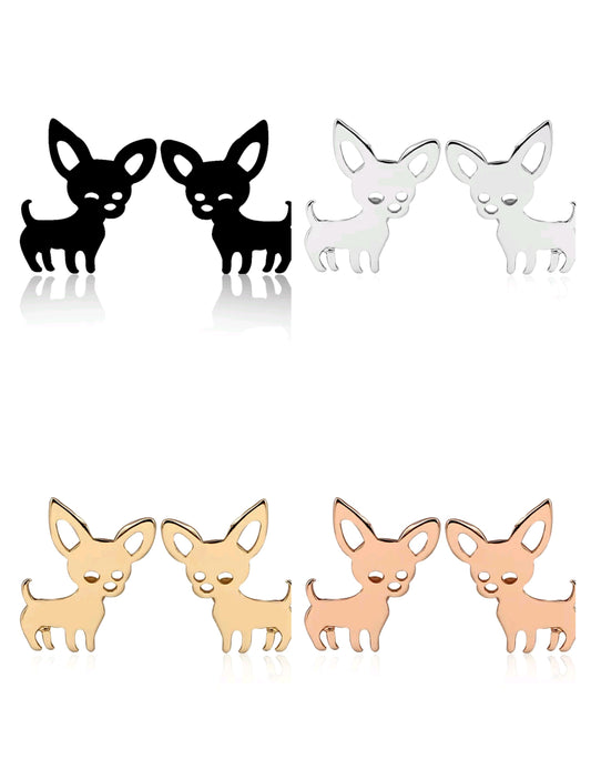 Pendientes de Acero Inoxidable – Diseño Chihuahua