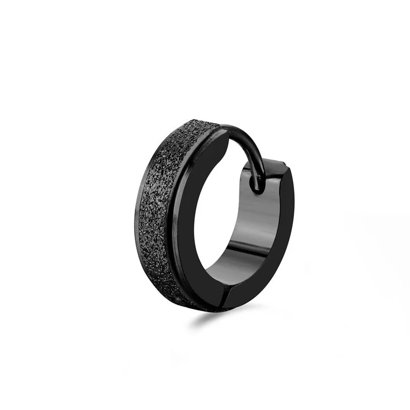 Pendiente Redondo de Acero de Titanio – Acabado Pulido