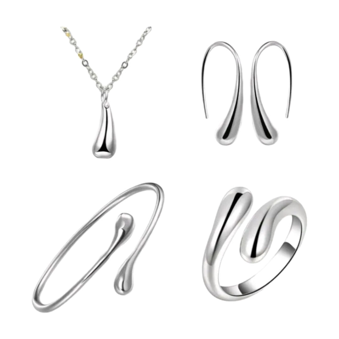 Conjunto mujer acero inoxidable