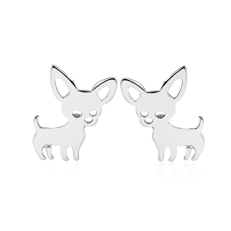 Pendientes de Acero Inoxidable – Diseño Chihuahua