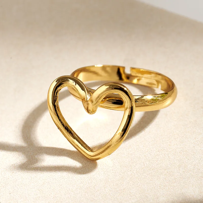 Conjunto Corazón Infinito – Acero Inoxidable Dorado