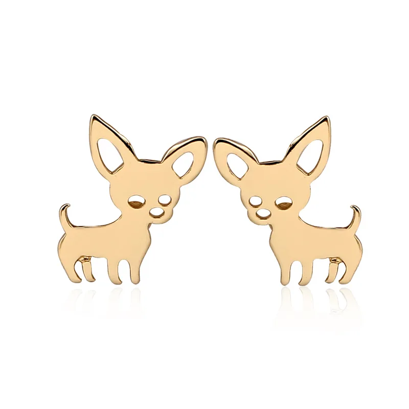 Pendientes de Acero Inoxidable – Diseño Chihuahua