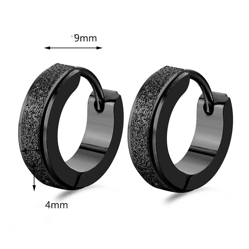 Pendiente Redondo de Acero de Titanio – Acabado Pulido