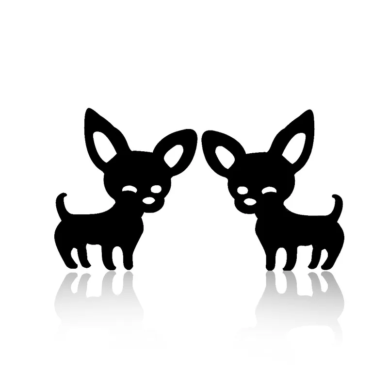 Pendientes de Acero Inoxidable – Diseño Chihuahua