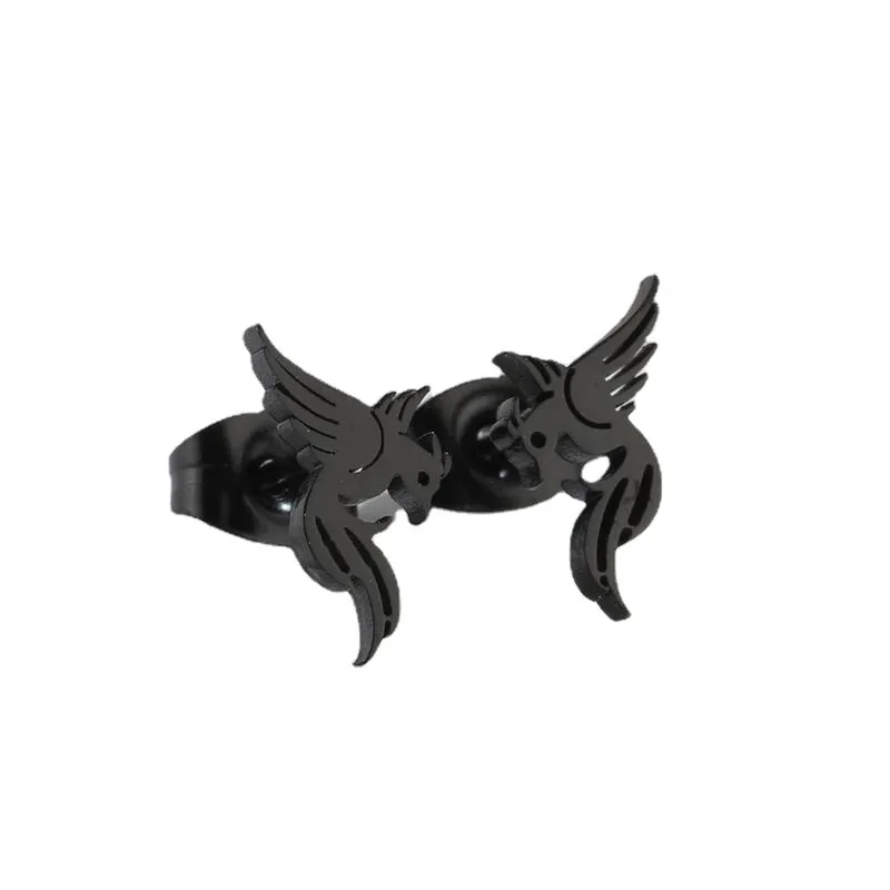 Pendientes Fénix – Acero Inoxidable