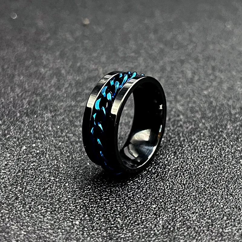 Anillos de acero inoxidable – Cadena Giratoria